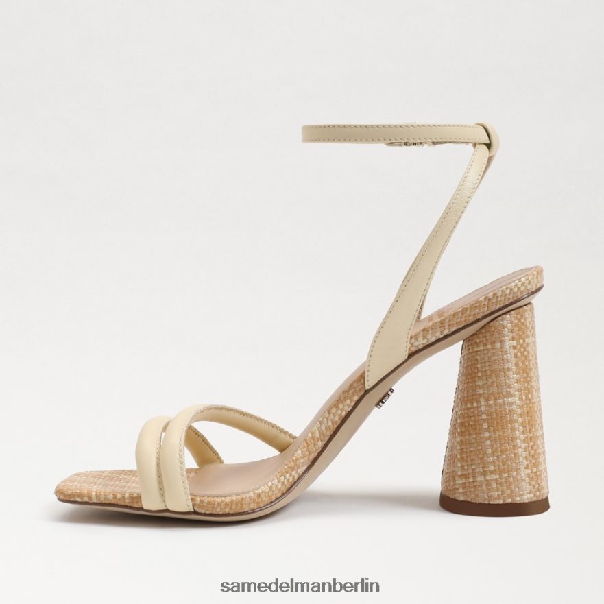 Sam Edelman Kia-Sandale mit Blockabsatz Frauen gebleichter Weizen Schuhwerk 2P8JNV108 - Image 4
