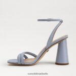 Sam Edelman Kia-Sandale mit Blockabsatz Frauen Osloblau Schuhwerk 2P8JNV111 - Image 4