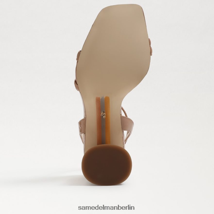 Sam Edelman Kia-Sandale mit Blockabsatz Frauen Rosa-Rouge-Patent Schuhwerk 2P8JNV115 - Image 6