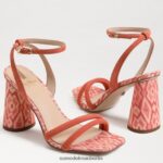 Sam Edelman Kia-Sandale mit Blockabsatz Frauen Terrakottarosa Schuhwerk 2P8JNV120 - Image 7