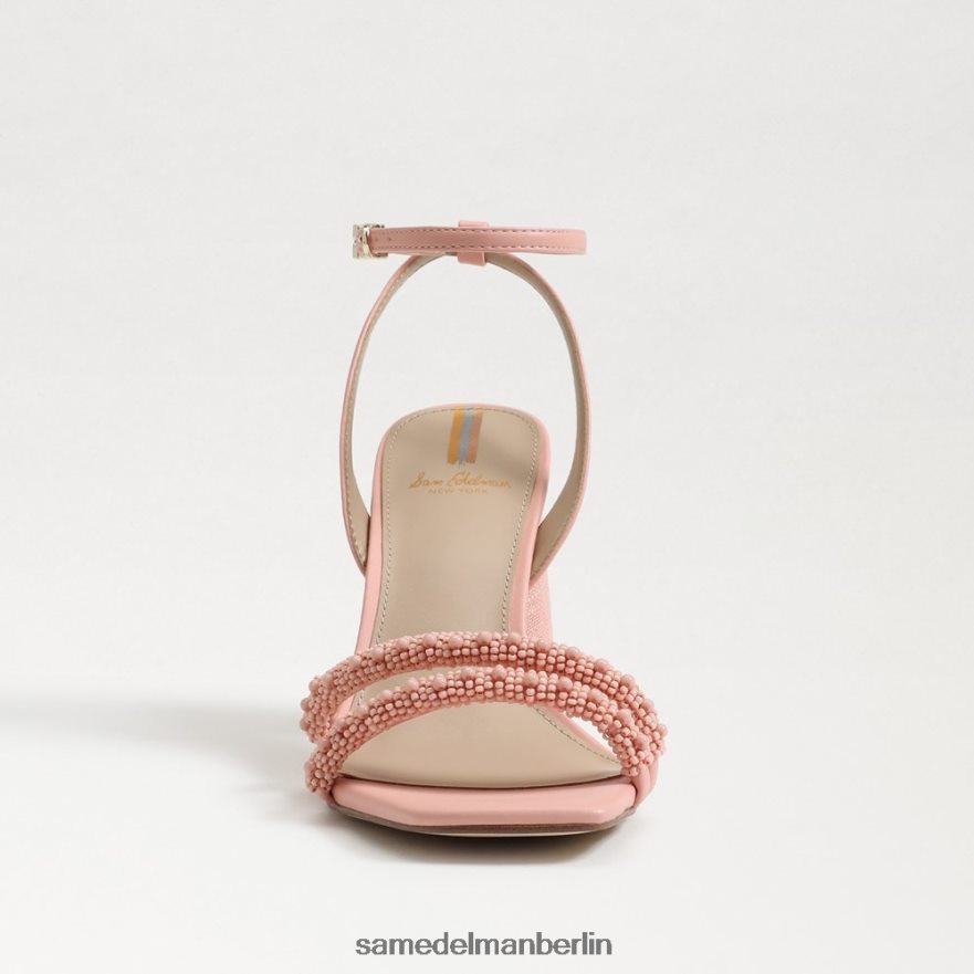 Sam Edelman Kia-Sandale mit Perlenblockabsatz Frauen Korallenpfirsich Schuhwerk 2P8JNV711 - Image 3