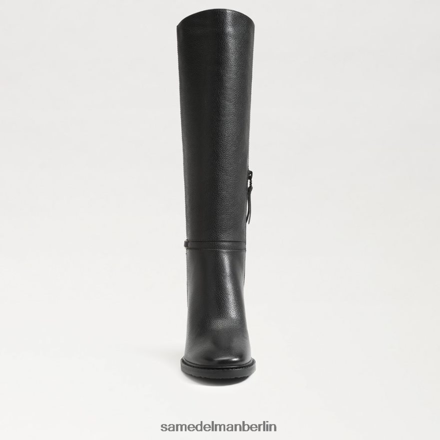 Sam Edelman kniehoher Stiefel von elsy Frauen schwarzes Leder Schuhwerk 2P8JNV798 - Image 3
