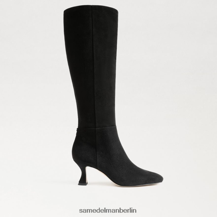 Sam Edelman kniehoher Stiefel von Leigh Frauen schwarzes Wildleder Schuhwerk 2P8JNV825 - Image 2