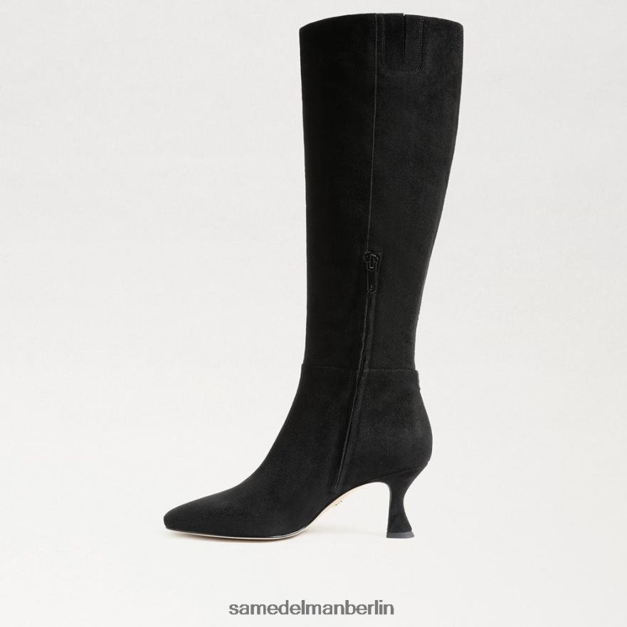 Sam Edelman kniehoher Stiefel von Leigh Frauen schwarzes Wildleder Schuhwerk 2P8JNV825 - Image 4