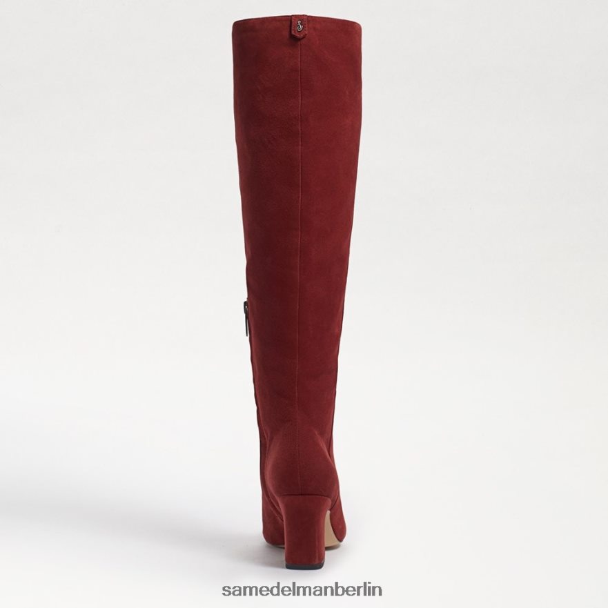 Sam Edelman kniehoher Stiefel von Sulema Frauen Ziegel-Wildleder Schuhwerk 2P8JNV883 - Image 5