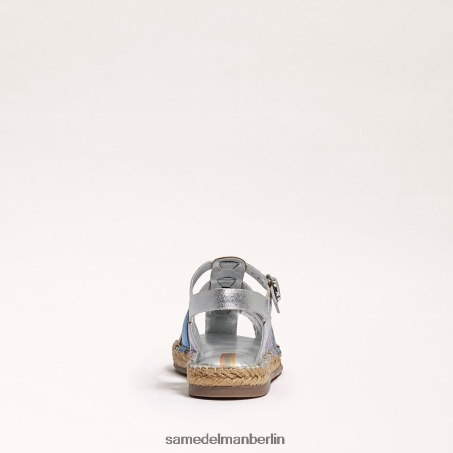 Sam Edelman Kora-Sandale Kinder weiches Silber/Roségold Schuhwerk 2P8JNV1040 - Image 5