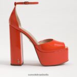 Sam Edelman Kori-Plateau-Absatz Frauen Tangelo Schuhwerk 2P8JNV242 - Image 2