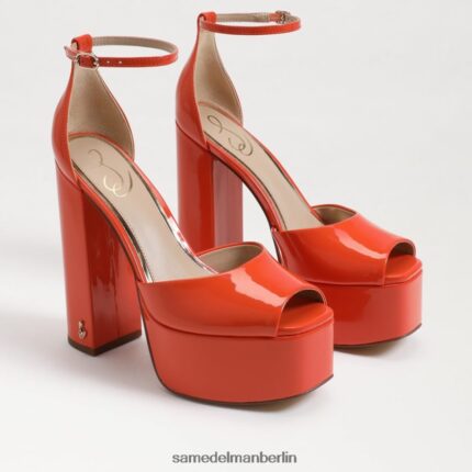 Sam Edelman Kori-Plateau-Absatz Frauen Tangelo Schuhwerk 2P8JNV242