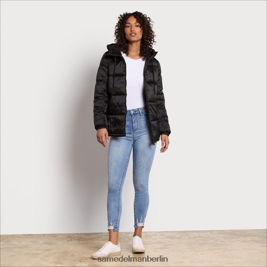 sam_edelman_kurze_weiche_daunenjacke_frauen_schwarz_bekleidung_2p8jnv1130.jpg Sam Edelman kurze, weiche Daunenjacke Frauen Schwarz Bekleidung 2P8JNV1130 - Image 1