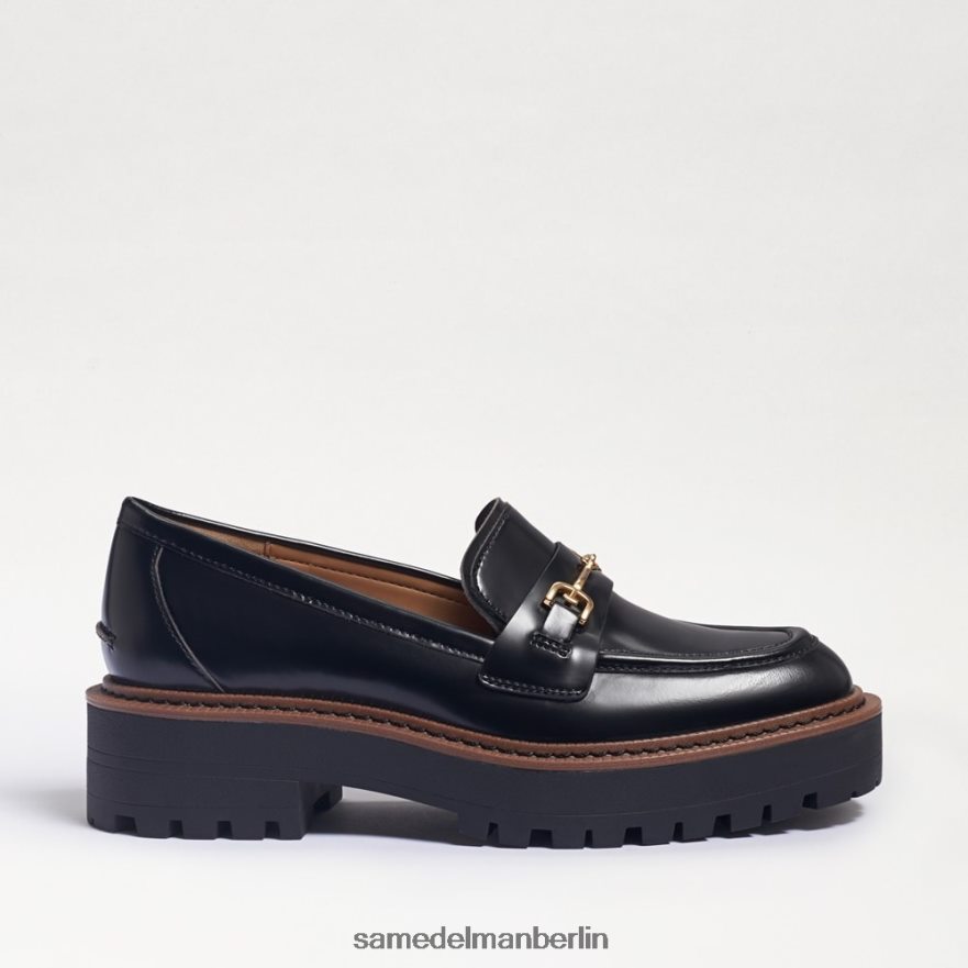 Sam Edelman Laurs Loafer mit Stollensohle Frauen schwarze glänzende Box Schuhwerk 2P8JNV428 - Image 2