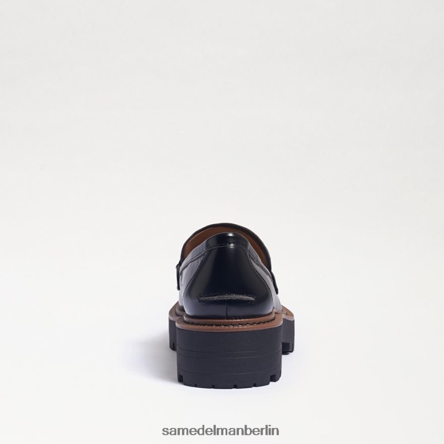 Sam Edelman Laurs Loafer mit Stollensohle Frauen schwarze glänzende Box Schuhwerk 2P8JNV428 - Image 5