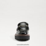 Sam Edelman Lennon-Mule mit Stollensohle Frauen schwarzes Leder Schuhwerk 2P8JNV465 - Image 3