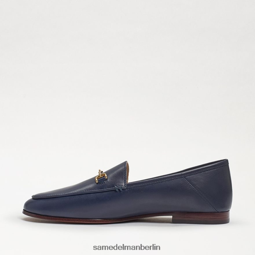 Sam Edelman Loraine Bit Loafer Frauen Baltisches Marineblauleder Schuhwerk 2P8JNV46 - Image 4