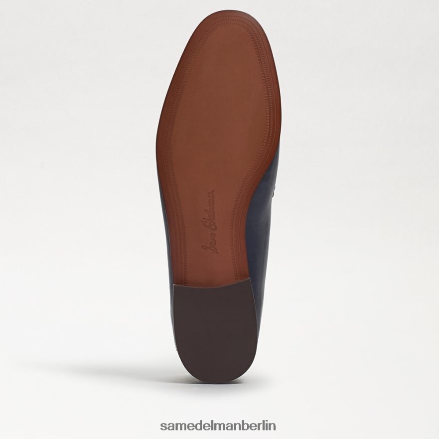 Sam Edelman Loraine Bit Loafer Frauen Baltisches Marineblauleder Schuhwerk 2P8JNV46 - Image 6