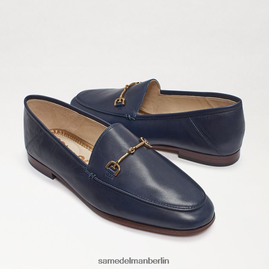 Sam Edelman Loraine Bit Loafer Frauen Baltisches Marineblauleder Schuhwerk 2P8JNV46 - Image 7