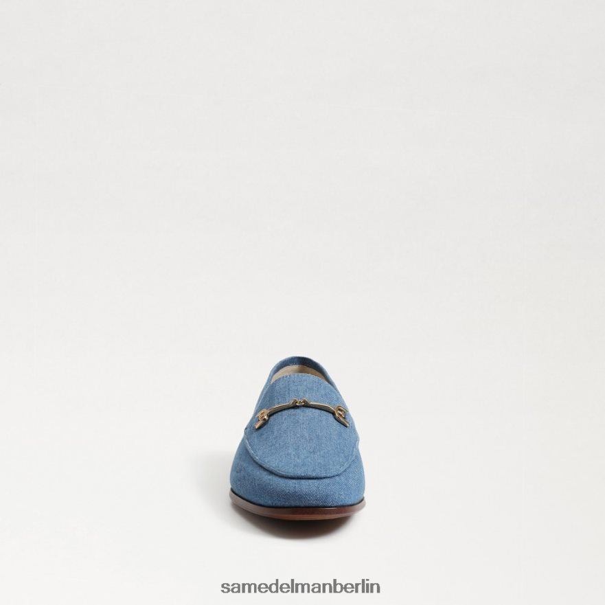 Sam Edelman Loraine Bit Loafer Frauen gewaschenes Indigo Schuhwerk 2P8JNV38 - Image 3