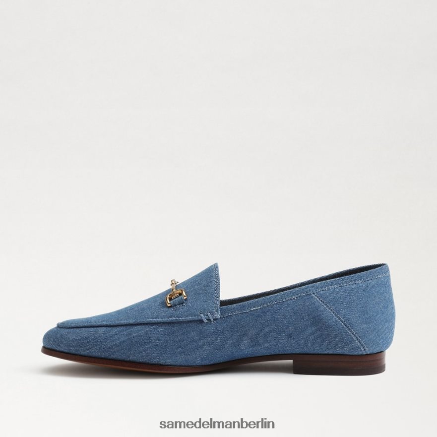Sam Edelman Loraine Bit Loafer Frauen gewaschenes Indigo Schuhwerk 2P8JNV38 - Image 4