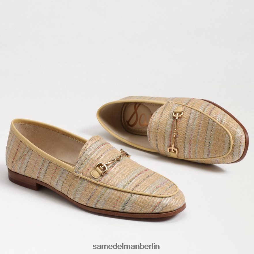 Sam Edelman Loraine Bit Loafer Frauen Natürlicher Multi-Bast Schuhwerk 2P8JNV41 - Image 7