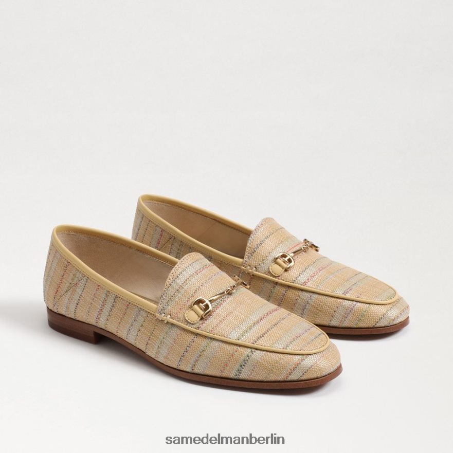 Sam Edelman Loraine Bit Loafer Frauen Natürlicher Multi-Bast Schuhwerk 2P8JNV41 - Image 1