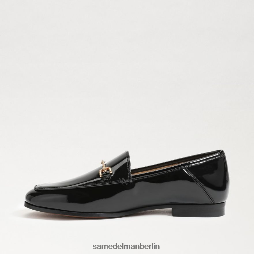 Sam Edelman Loraine Bit Loafer Frauen schwarzes Lackleder Schuhwerk 2P8JNV56 - Image 4