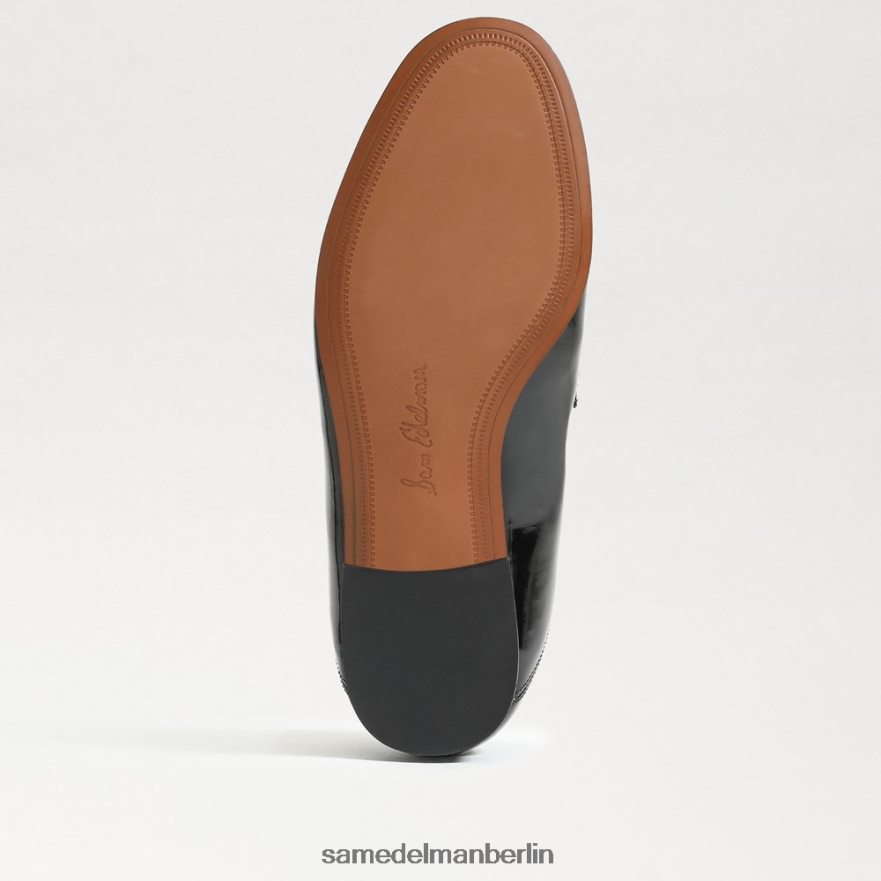 Sam Edelman Loraine Bit Loafer Frauen schwarzes Lackleder Schuhwerk 2P8JNV56 - Image 6