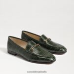 Sam Edelman Loraine Bit Loafer Frauen Smaragd Schuhwerk 2P8JNV33