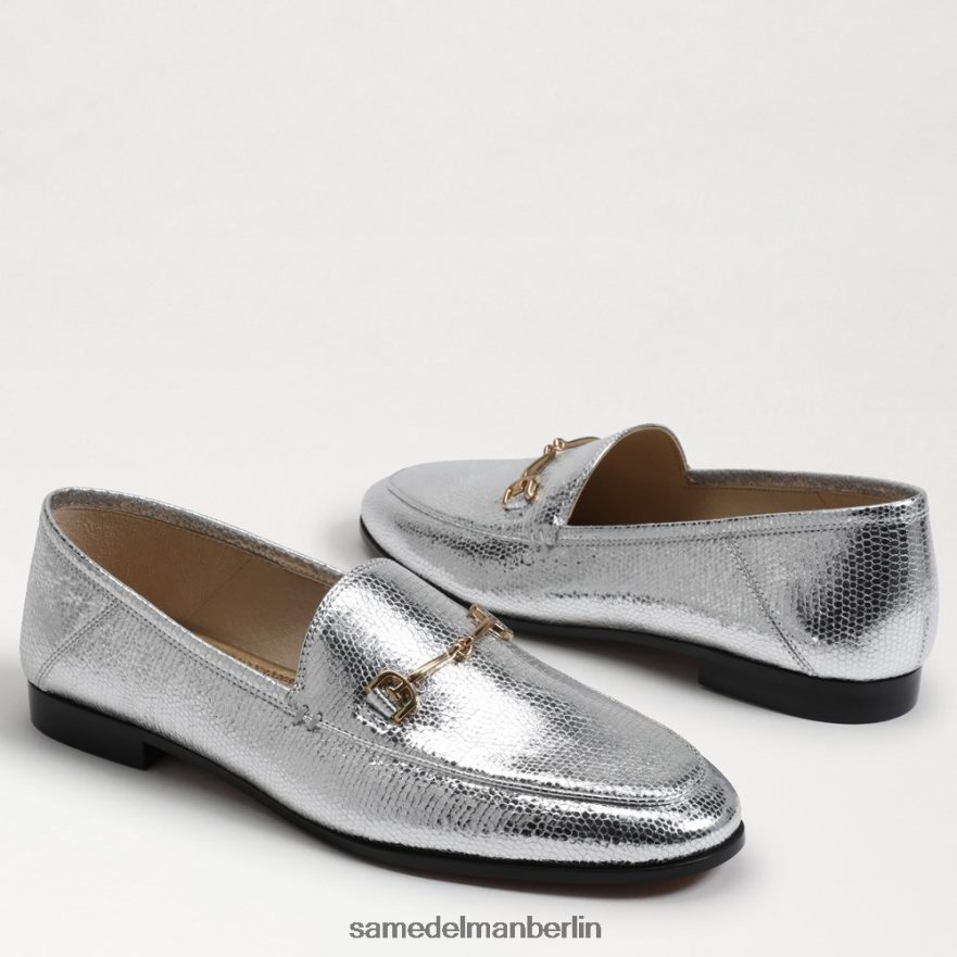 Sam Edelman Loraine Bit Loafer Frauen weiches Silber Schuhwerk 2P8JNV52 - Image 7