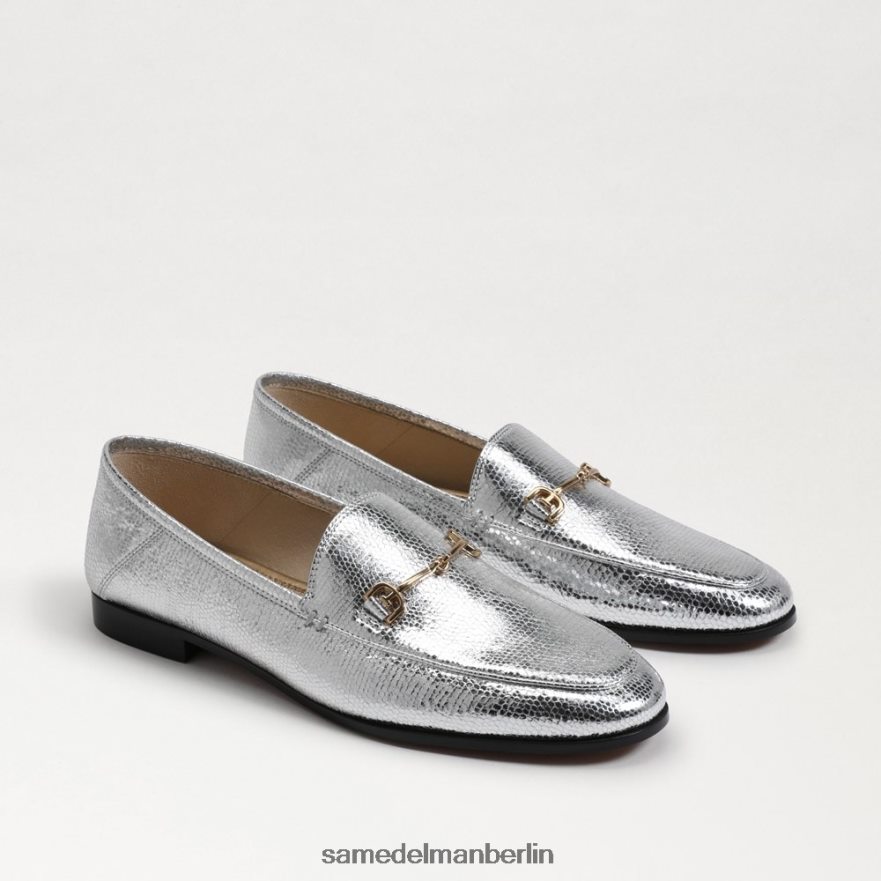 Sam Edelman Loraine Bit Loafer Frauen weiches Silber Schuhwerk 2P8JNV52 - Image 1