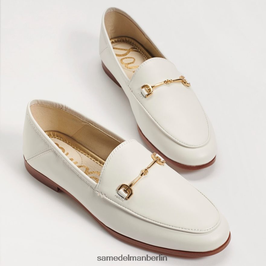 Sam Edelman Loraine Bit Loafer Frauen weißes Leder Schuhwerk 2P8JNV43 - Image 7