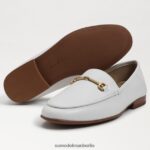 Sam Edelman Loraine Bit Loafer Kinder helles Weiss Schuhwerk 2P8JNV897 - Image 7
