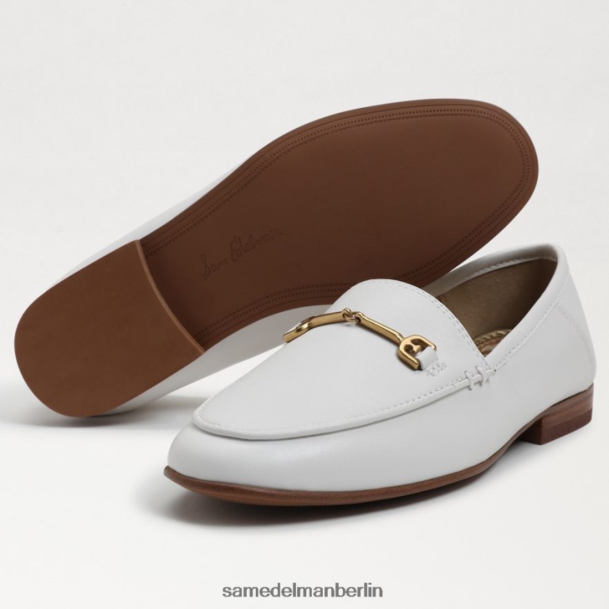 Sam Edelman Loraine Bit Loafer Kinder helles Weiss Schuhwerk 2P8JNV897 - Image 7