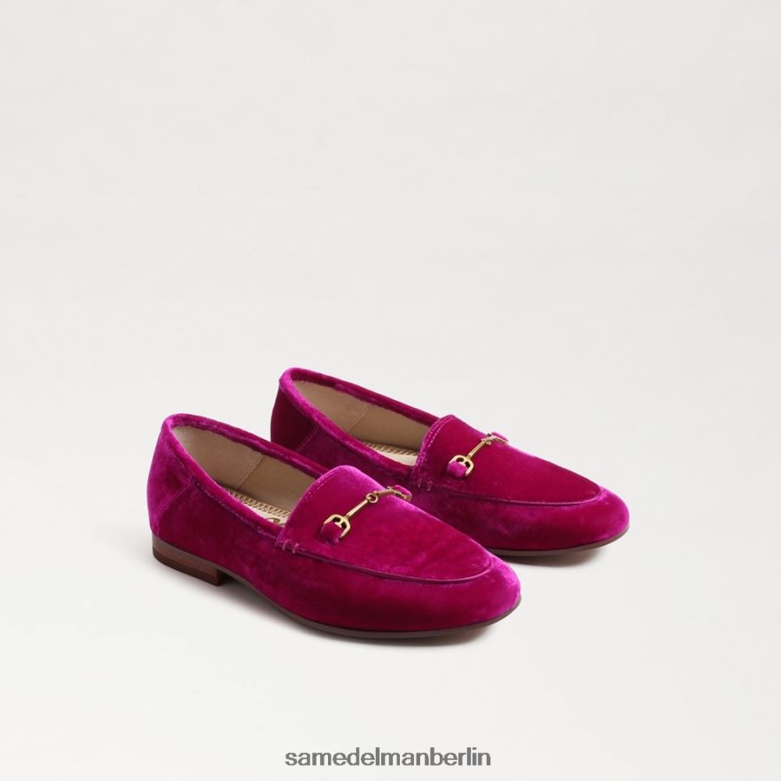 sam_edelman_loraine_bit_loafer_kinder_himbeersamt_schuhwerk_2p8jnv895.jpg Sam Edelman Loraine Bit Loafer Kinder Himbeersamt Schuhwerk 2P8JNV895 - Image 1