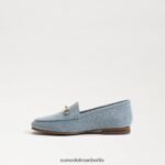 Sam Edelman Loraine Bit Loafer Kinder Montroseblau Schuhwerk 2P8JNV899 - Image 4