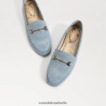 Sam Edelman Loraine Bit Loafer Kinder Montroseblau Schuhwerk 2P8JNV899 - Image 7