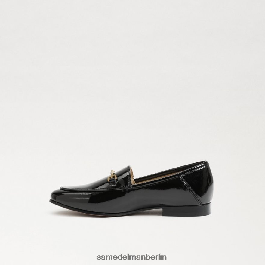 Sam Edelman Loraine Bit Loafer Kinder schwarzes Lackleder Schuhwerk 2P8JNV909 - Image 4