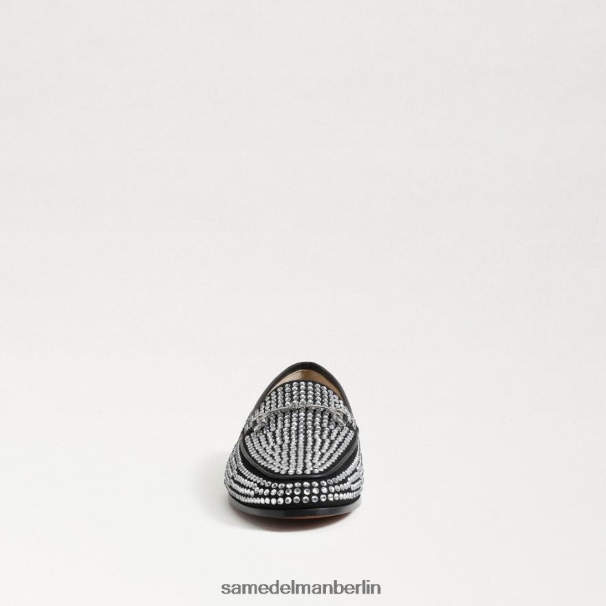 Sam Edelman Loraine-Glitzer-Loafer Frauen schwarzer Glitzer Schuhwerk 2P8JNV718 - Image 3