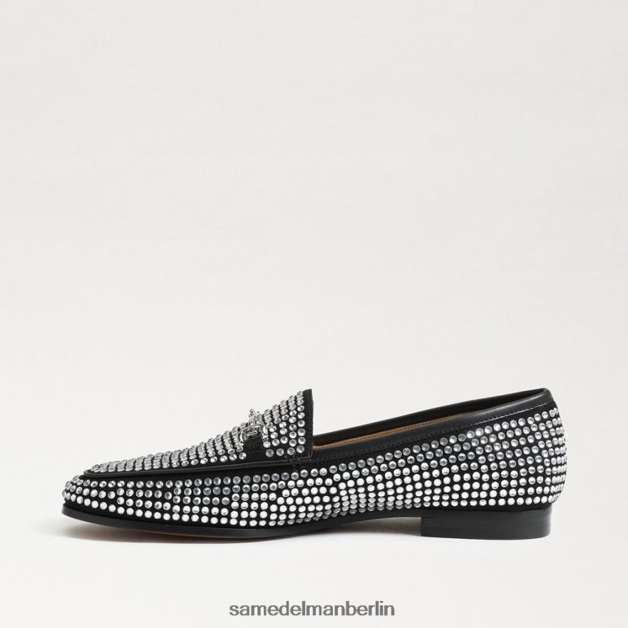 Sam Edelman Loraine-Glitzer-Loafer Frauen schwarzer Glitzer Schuhwerk 2P8JNV718 - Image 4