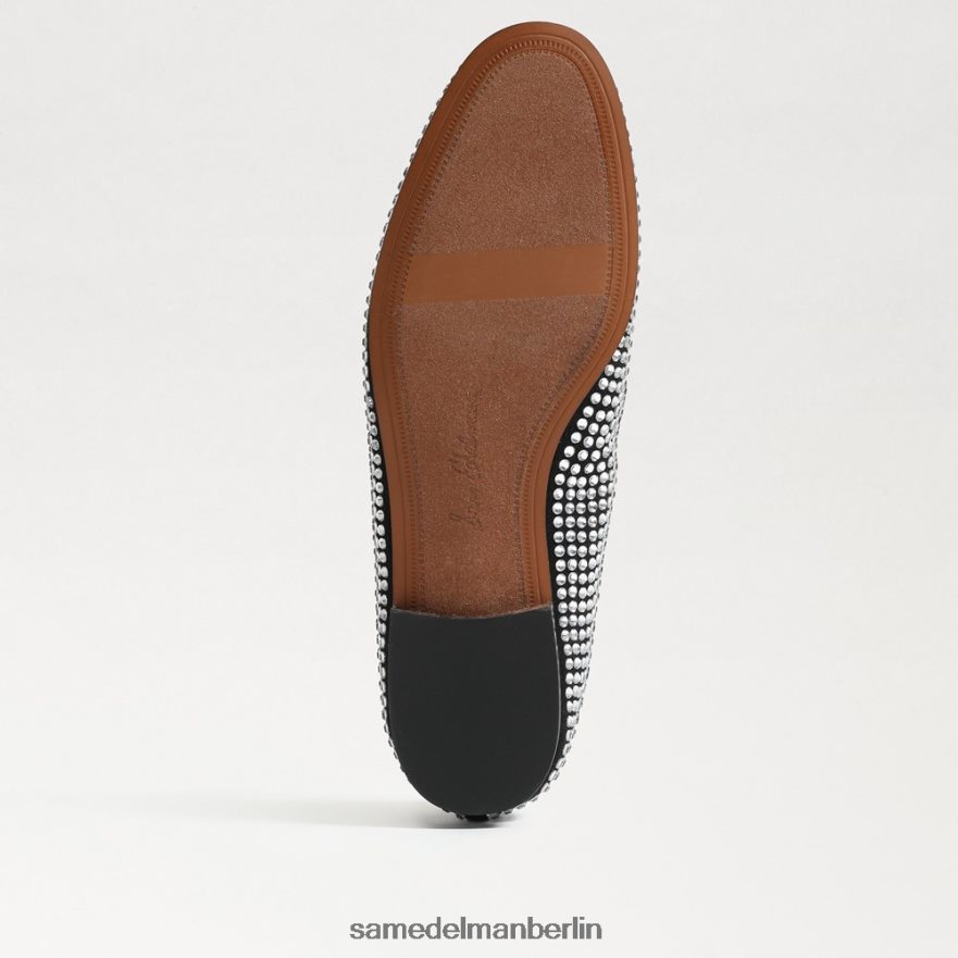 Sam Edelman Loraine-Glitzer-Loafer Frauen schwarzer Glitzer Schuhwerk 2P8JNV718 - Image 6