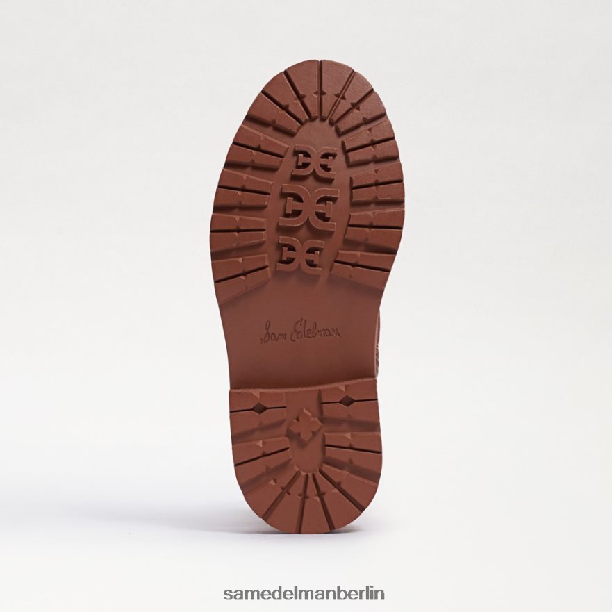 Sam Edelman Lydell-Kampfstiefel Kinder Es ist aus kuschelig braunem Leder Schuhwerk 2P8JNV1009 - Image 6