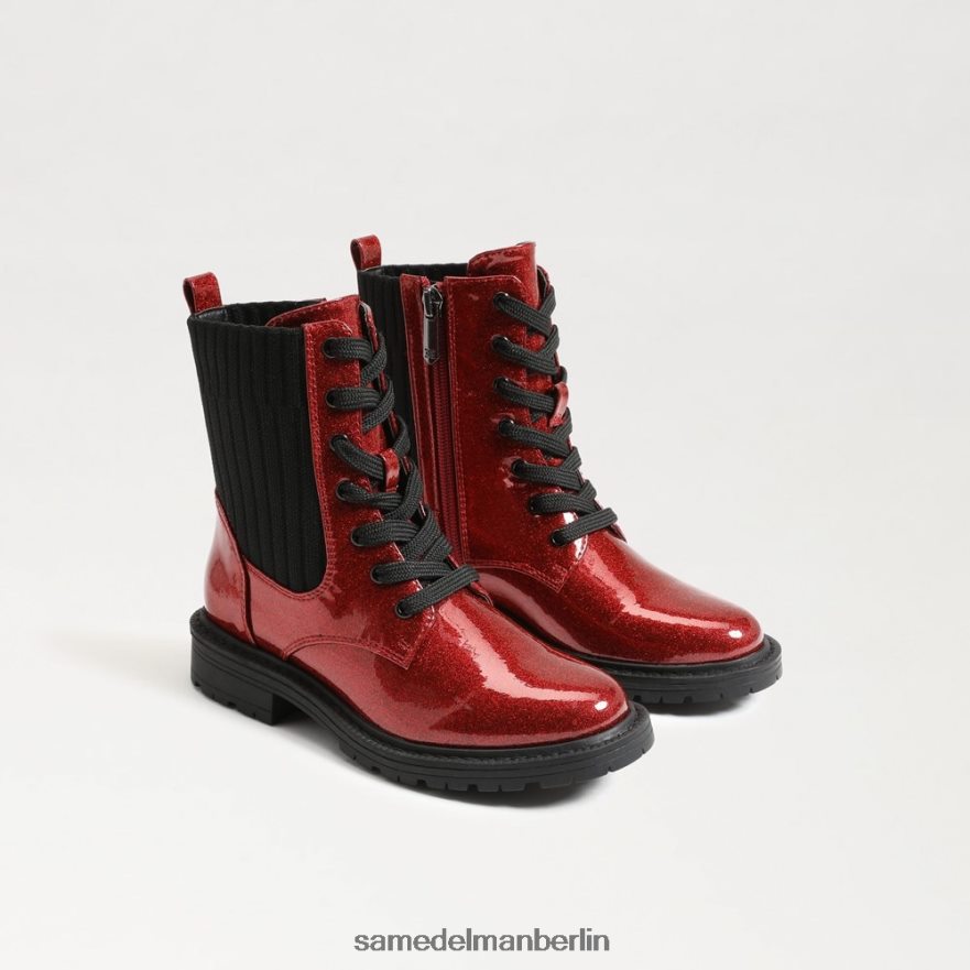 sam_edelman_lydell_kampfstiefel_kinder_rubinrot_schuhwerk_2p8jnv1012.jpg Sam Edelman Lydell-Kampfstiefel Kinder Rubinrot Schuhwerk 2P8JNV1012 - Image 1