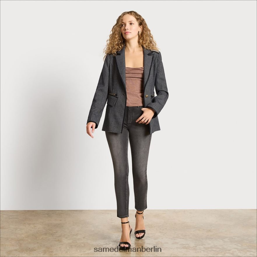 sam_edelman_margot_blazer_frauen_mayberry_plaid_bekleidung_2p8jnv1243.jpg Sam Edelman Margot-Blazer Frauen Mayberry-Plaid Bekleidung 2P8JNV1243 - Image 1
