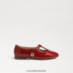 Sam Edelman Melodie Mary Jane Kinder Dunkelrot Schuhwerk 2P8JNV1053 - Image 2