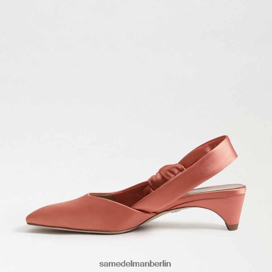 Sam Edelman Meredith Slingback-Kitten-Heel Frauen Canyon-Orange Schuhwerk 2P8JNV878 - Image 4