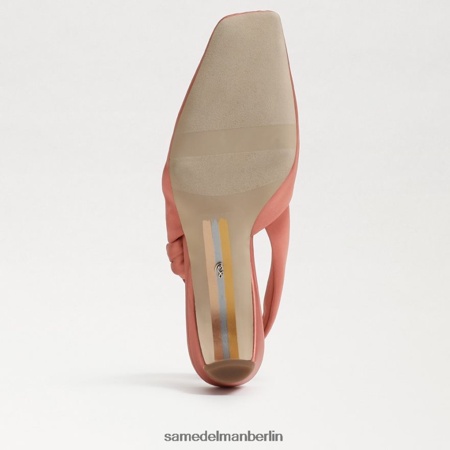 Sam Edelman Meredith Slingback-Kitten-Heel Frauen Canyon-Orange Schuhwerk 2P8JNV878 - Image 6