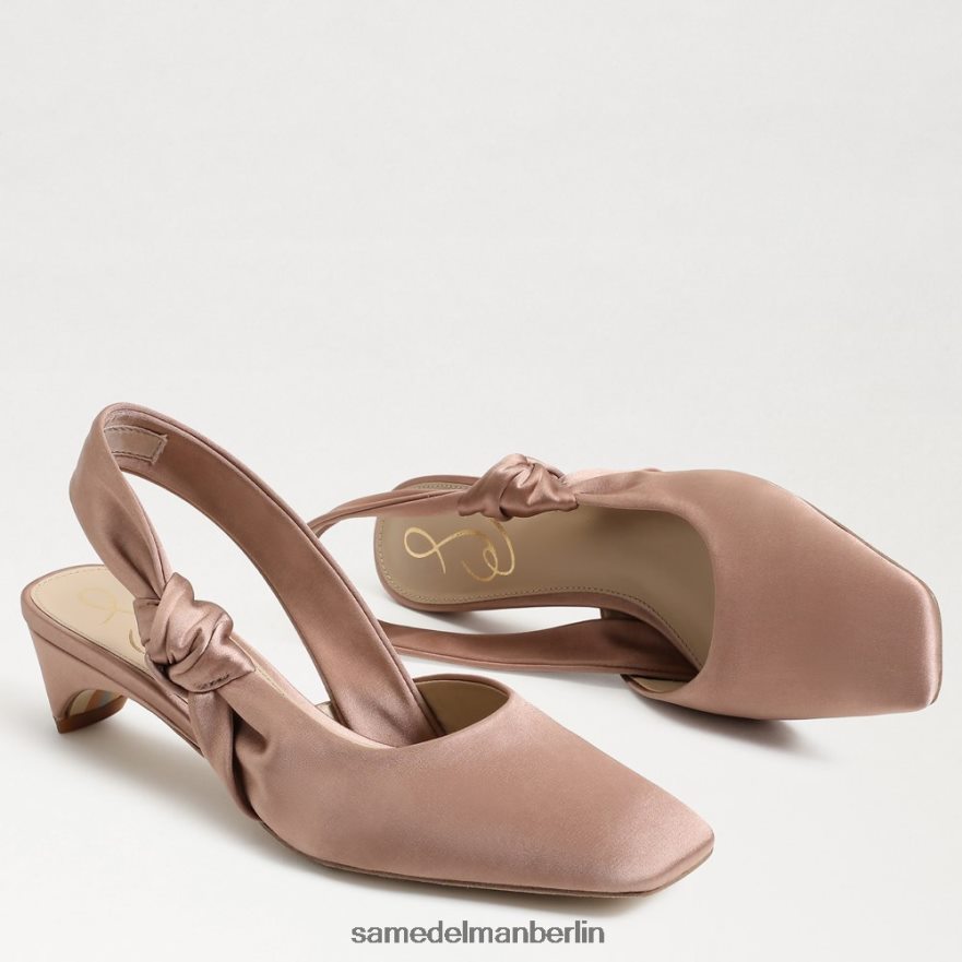 Sam Edelman Meredith Slingback-Kitten-Heel Frauen weiche Praline Schuhwerk 2P8JNV877 - Image 7