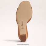 Sam Edelman Merrick Keilsandale Frauen braunes Wildleder Schuhwerk 2P8JNV614 - Image 6