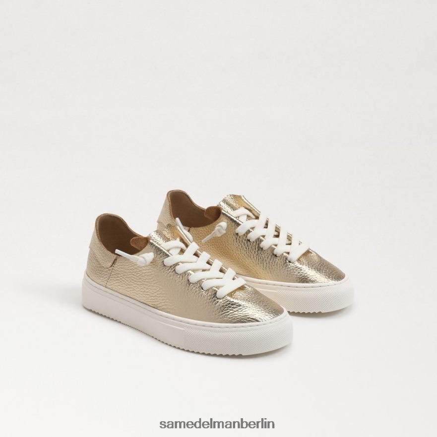 sam_edelman_mohn_schnuersneaker_kinder_gold_blatt_schuhwerk_2p8jnv925.jpg Sam Edelman Mohn-Schnürsneaker Kinder Gold Blatt Schuhwerk 2P8JNV925 - Image 1