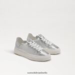 Sam Edelman Mohn-Schnürsneaker Kinder weiches Silber Schuhwerk 2P8JNV923
