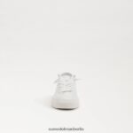 Sam Edelman Mohn-Schnürsneaker Kinder Weiß Schuhwerk 2P8JNV924 - Image 3