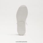 Sam Edelman Mohn-Schnürsneaker Kinder Weiß Schuhwerk 2P8JNV924 - Image 6